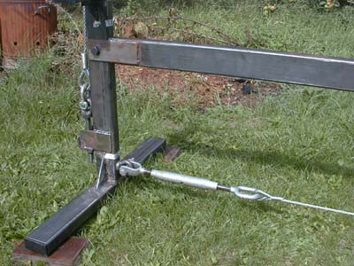 Upright rigged